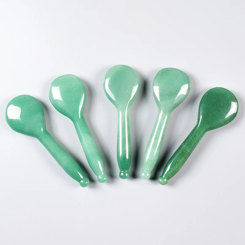 Jade Massage Wand Spoon Gua Sha Tool