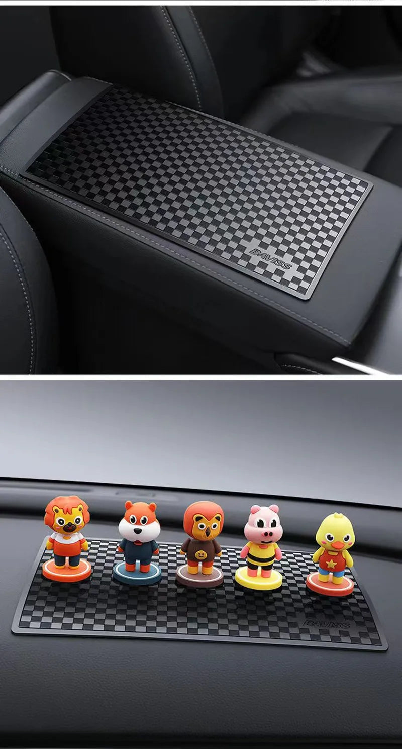 Silicone Interior Dashboard Phone Anti-Slip Storage Mat Pads