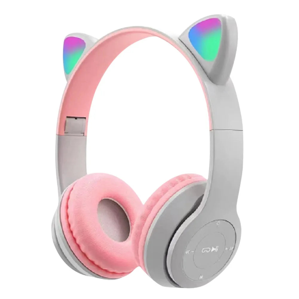 Cat Ear Bluetooth Wireless Headphones