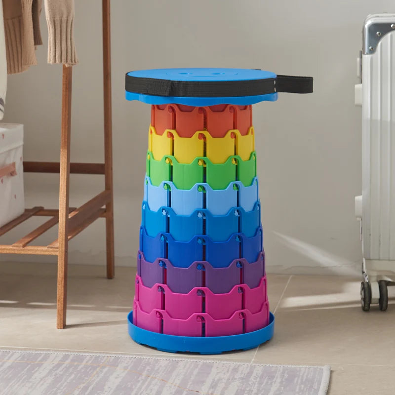 Folding Telescopic Stool