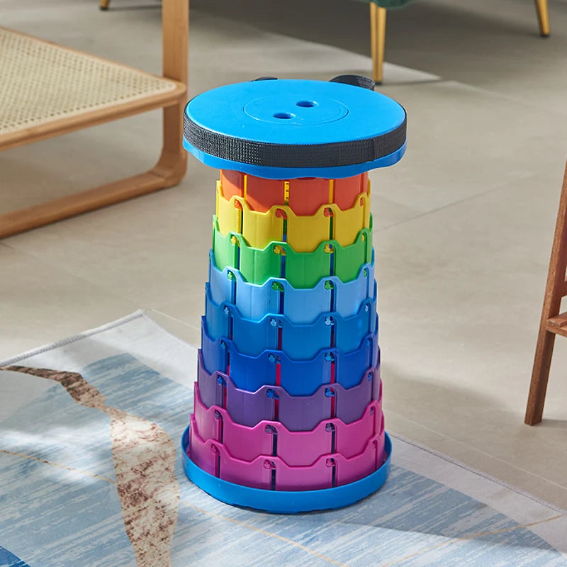 Folding Telescopic Stool
