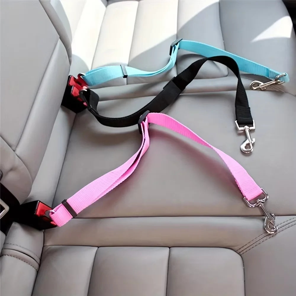 Retractable Pet Car Seat Belt