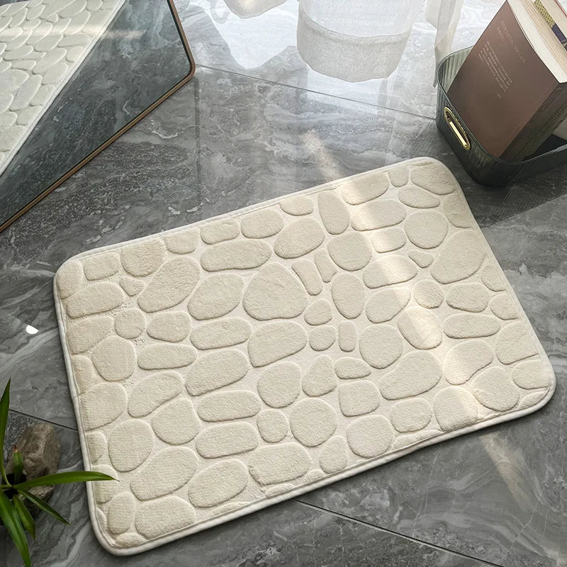 Embossed Bathroom Bath Mat
