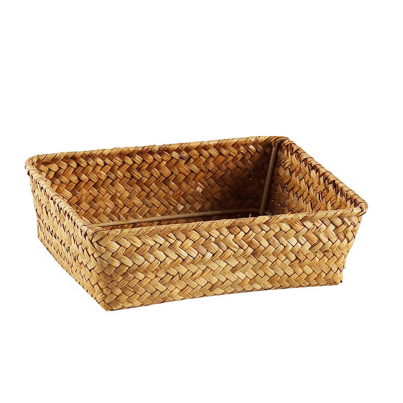 Woven Seagrass Storage Baskets
