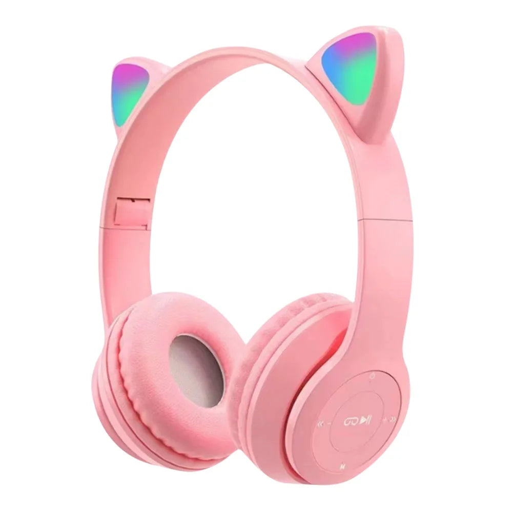 Cat Ear Bluetooth Wireless Headphones